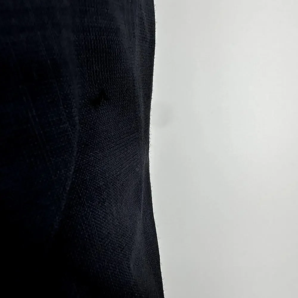 ZZegna Drop 7 Suit Set Notch Lapel Jacket Pleated Pants Wool Navy Blue 54R